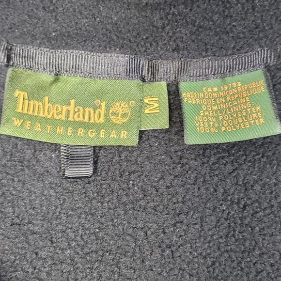 Timberland Weathergear Mens Medium 100% Polyester Fleece Full Zip Outerwear Vest - Picture 5 of 5